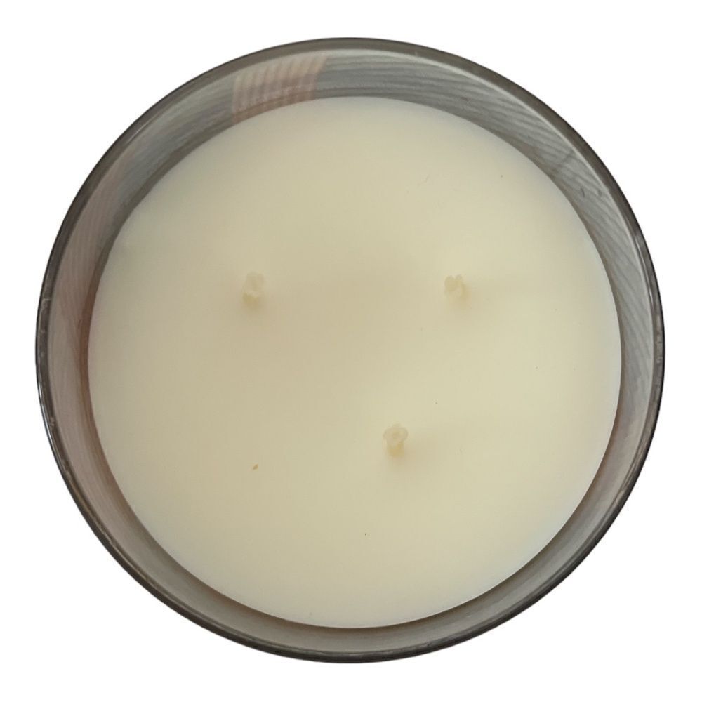 🆕 White Barn 3 Wick Candle Mahogany Vanilla - Picture 2 of 3